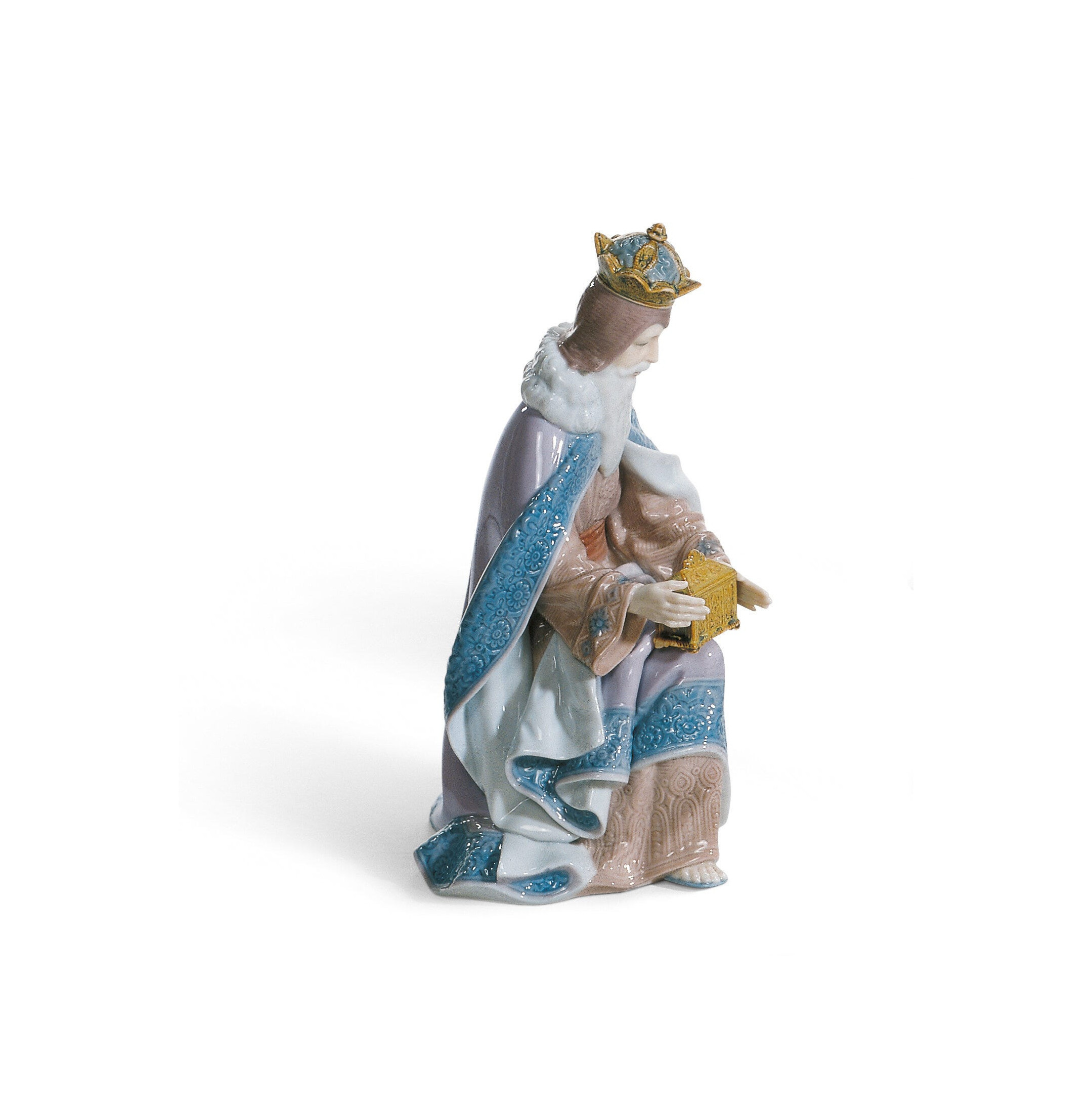 Figurka szopki króla Melchiora Figurka szopki króla Melchiora