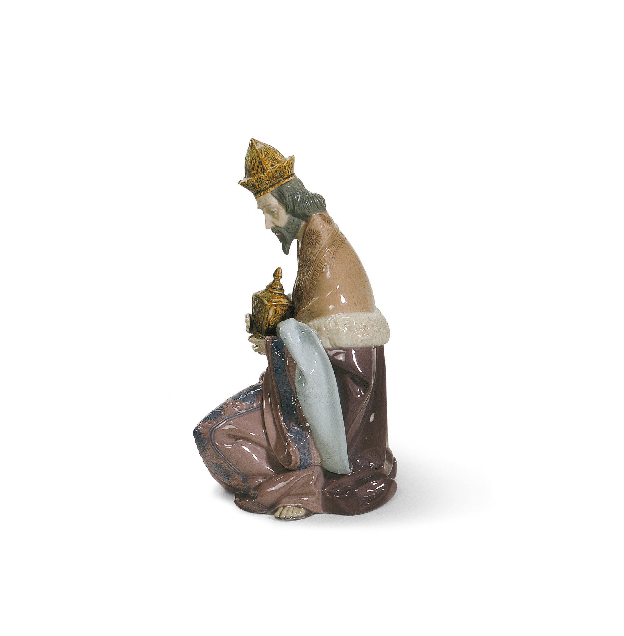 Figurka szopki króla Gaspara Figurka szopki króla Gaspara