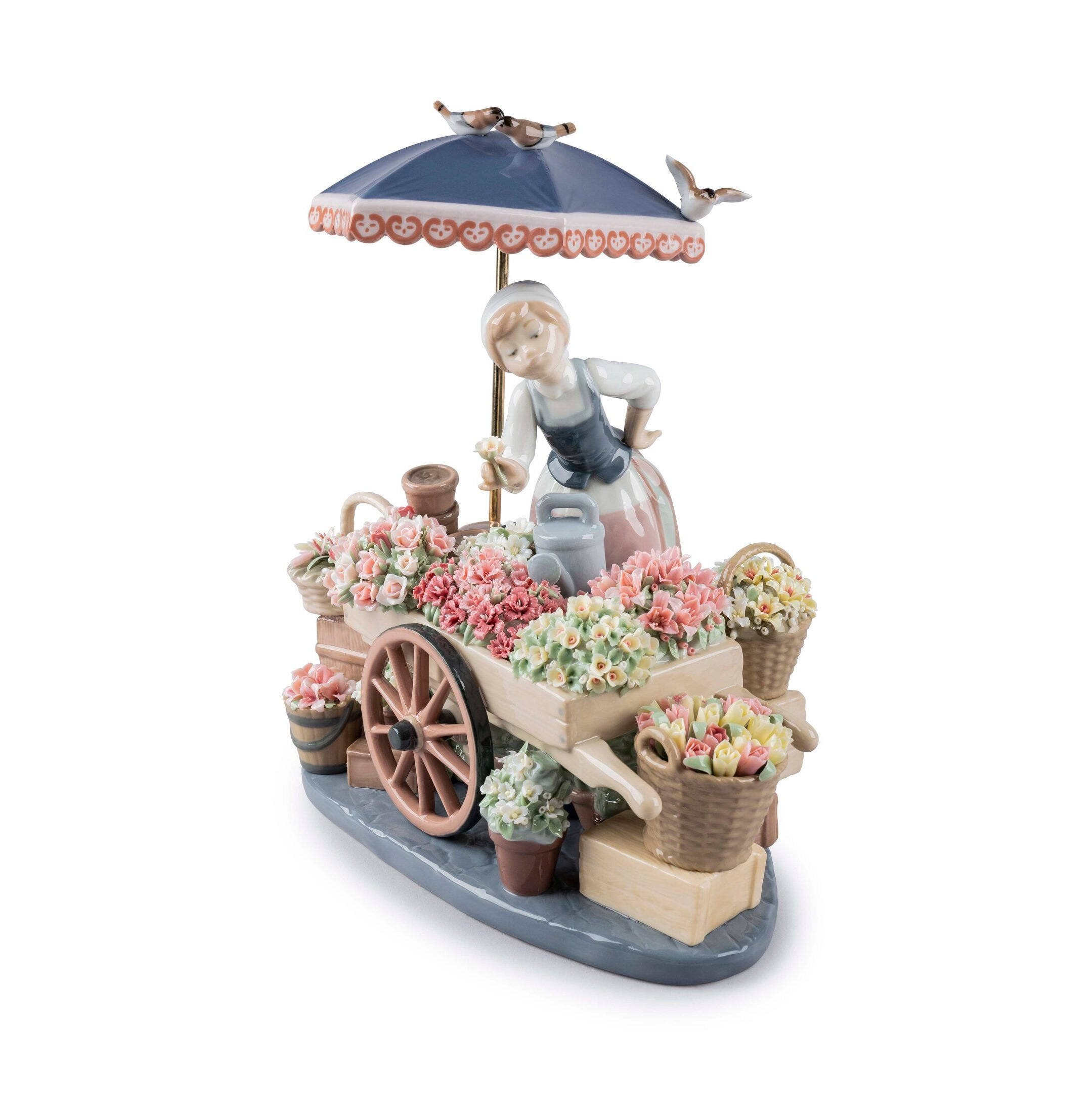 Kwiaty Sezonu Kobieta Rzeźba Kwiaty Sezonu Kobieta Rzeźba