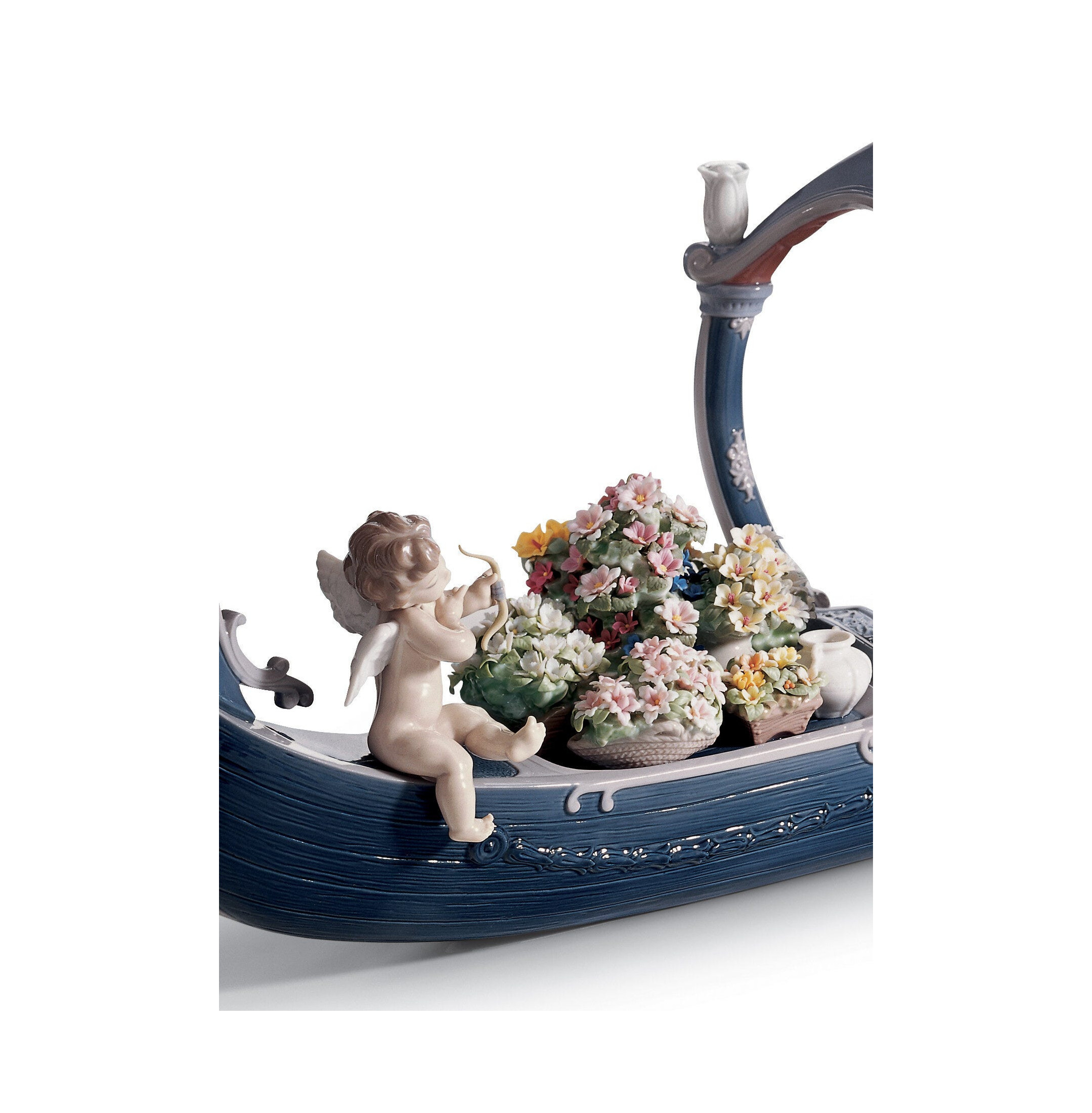 Gondola bogini miłości Rzeźba. Limitowana Gondola bogini miłości Rzeźba. Limitowana