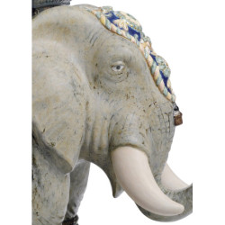 Rzeźba słonia syjamskiego. Limitowana Rzeźba słonia syjamskiego. Limitowana