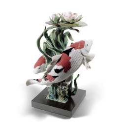 Rzeźba ryb Koi. Limitowana Rzeźba ryb Koi. Limitowana