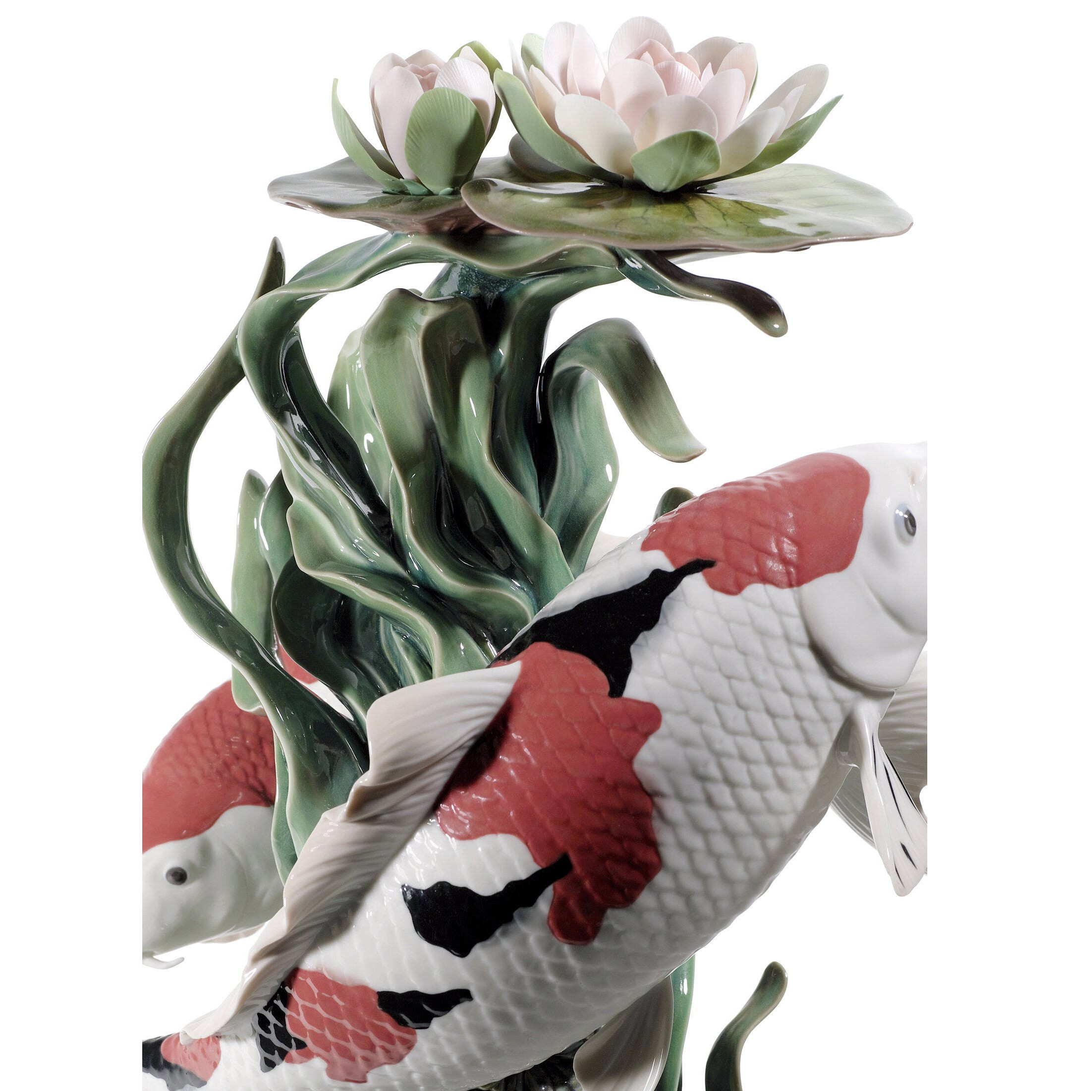 Rzeźba ryb Koi. Limitowana Rzeźba ryb Koi. Limitowana