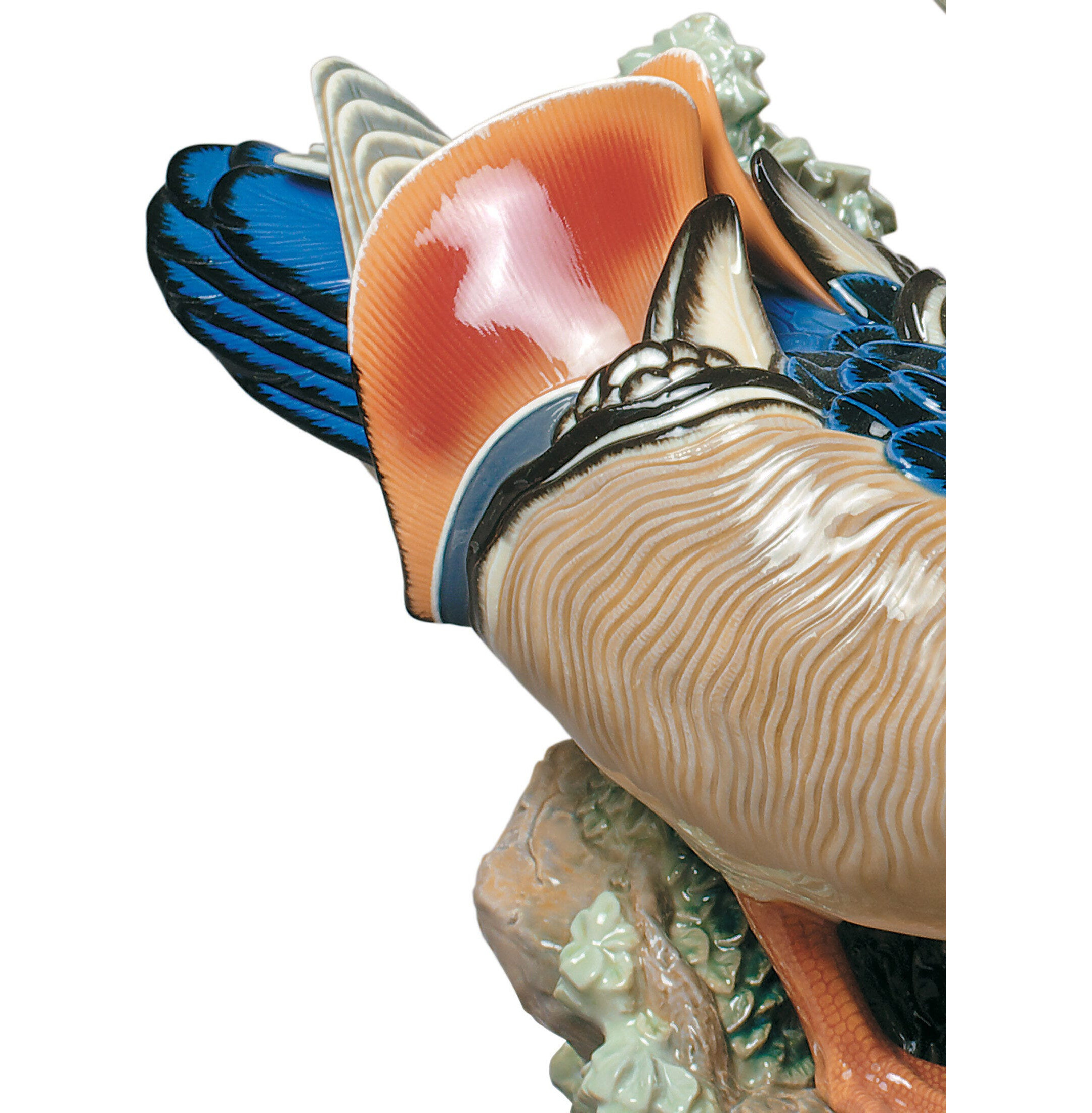 Rzeźba kaczek mandarynek. Limitowana Rzeźba kaczek mandarynek. Limitowana