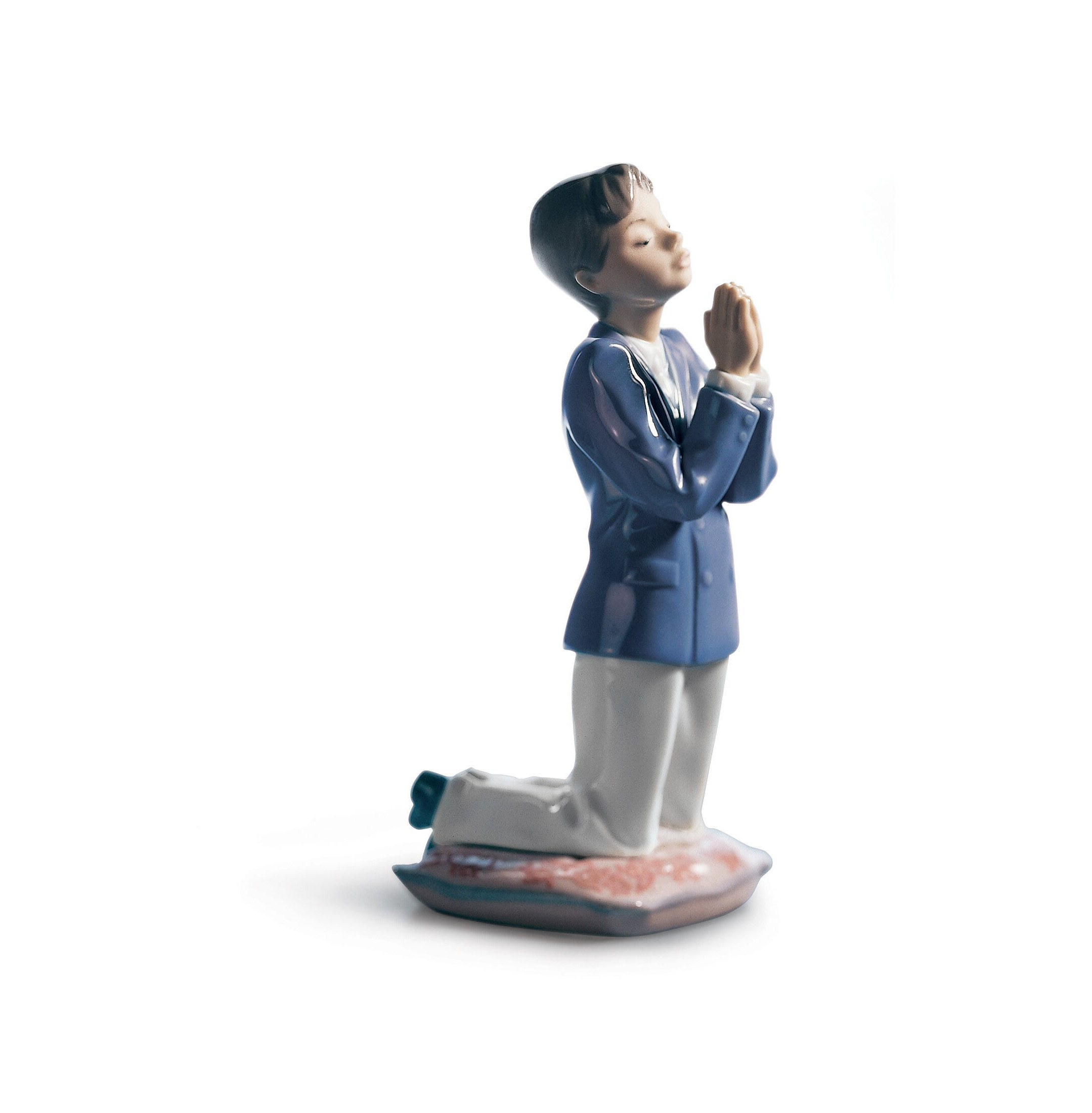 Modlitwa komunijna figurka chłopca Modlitwa komunijna figurka chłopca