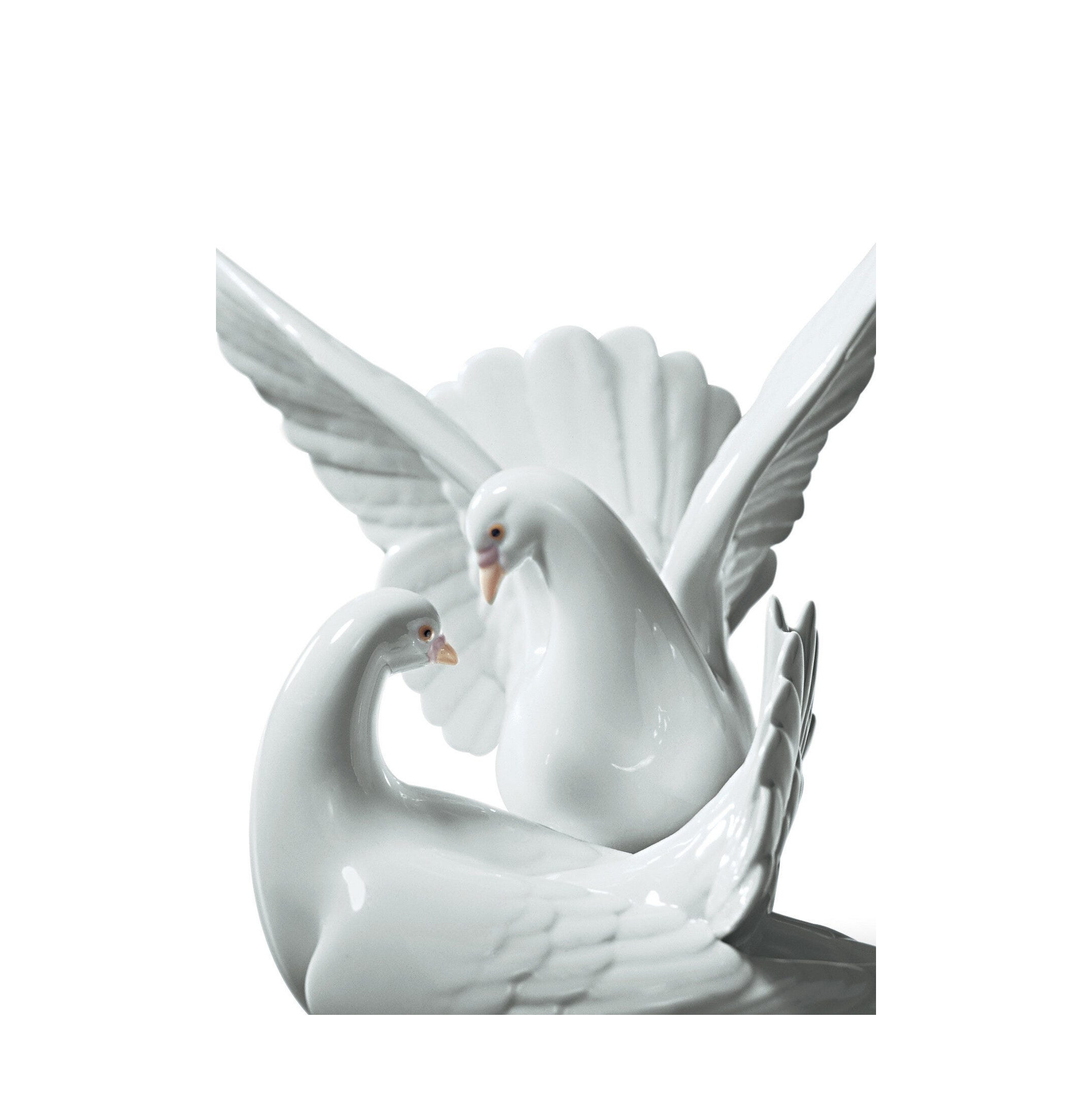 Figurka gołębi gniazdo miłości Figurka gołębi gniazdo miłości