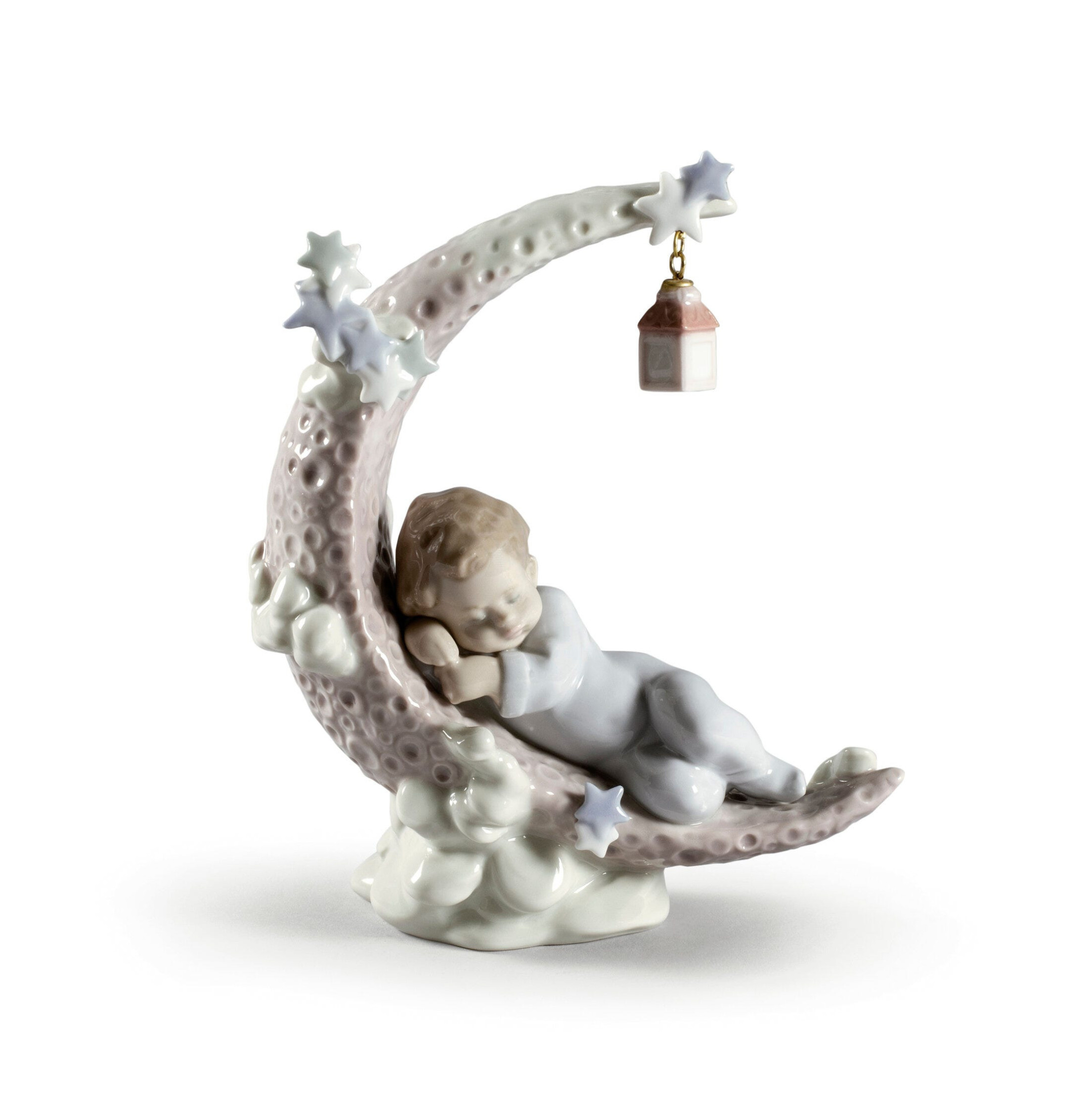 Niebiański senny chłopiec figurka Niebiański senny chłopiec figurka