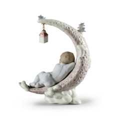 Niebiański senny chłopiec figurka Niebiański senny chłopiec figurka