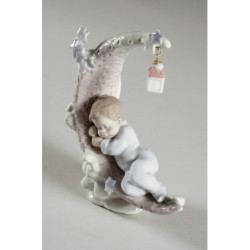Niebiański senny chłopiec figurka Niebiański senny chłopiec figurka