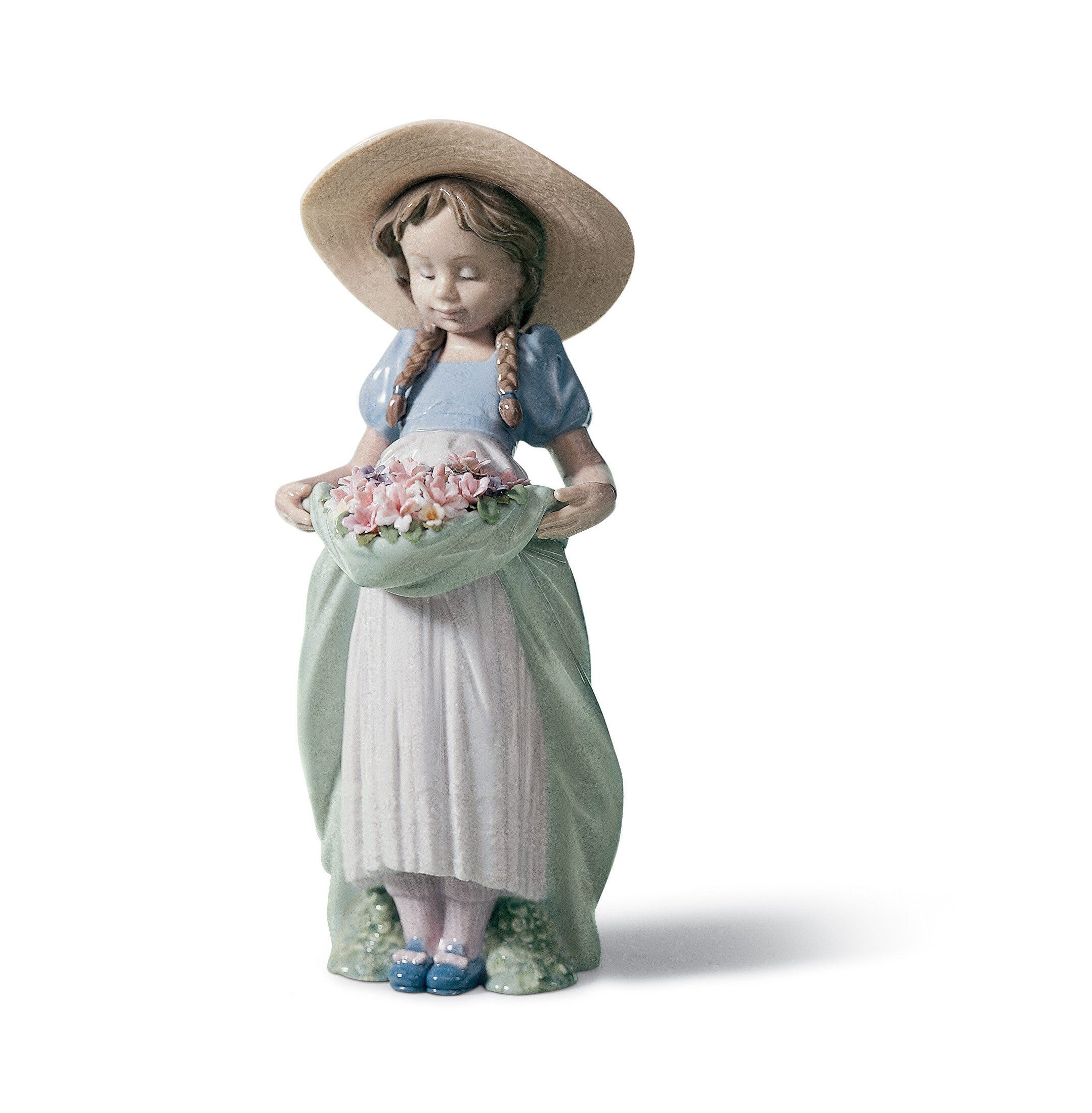 Obfite kwiaty figurka dziewczyny Obfite kwiaty figurka dziewczyny