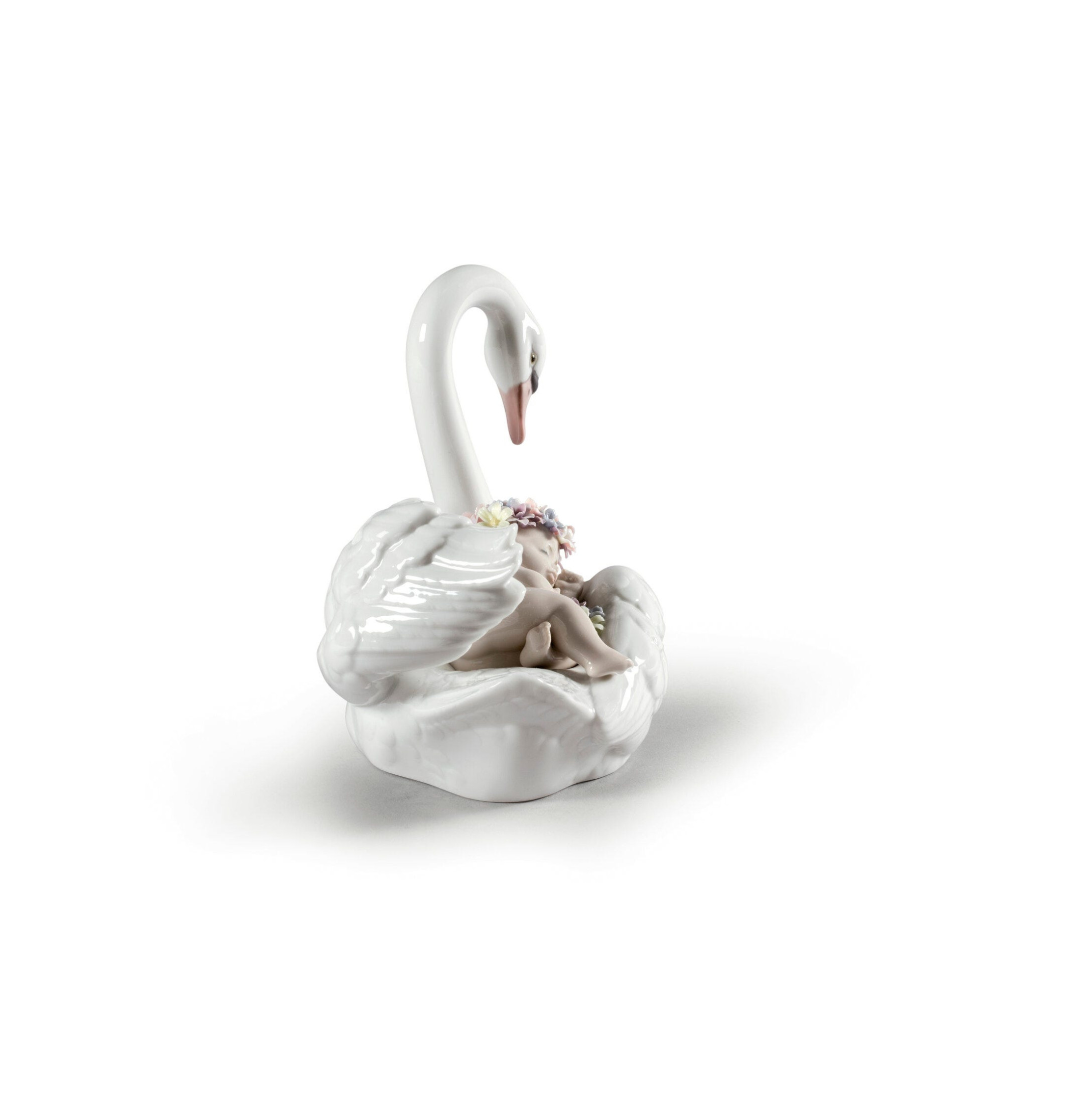 Dryfując przez figurkę łabędzia w Krainie Snów Dryfując przez figurkę łabędzia w Krainie Snów