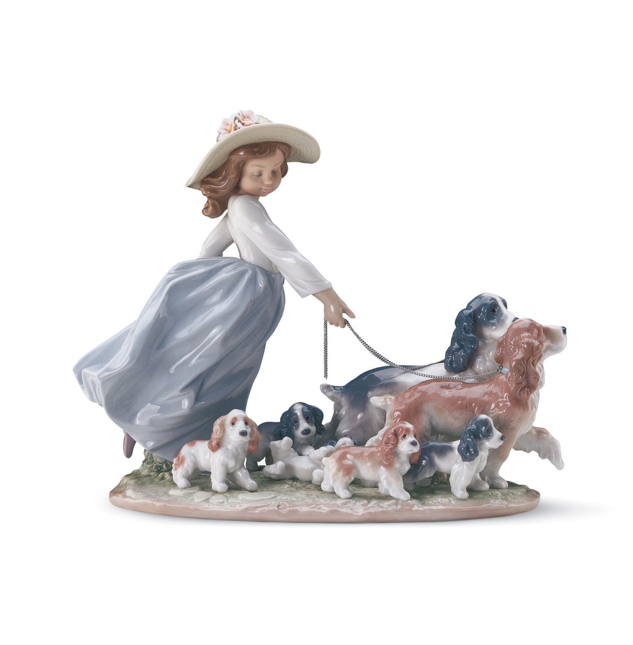 Puppy Parade Dziewczyna z figurką psów Puppy Parade Dziewczyna z figurką psów