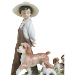 Figurka My Little Explorers Chłopiec z Psami Figurka My Little Explorers Chłopiec z Psami