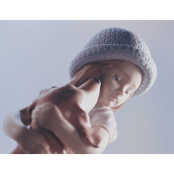 Ciepła figurka psa na powitanie Ciepła figurka psa na powitanie