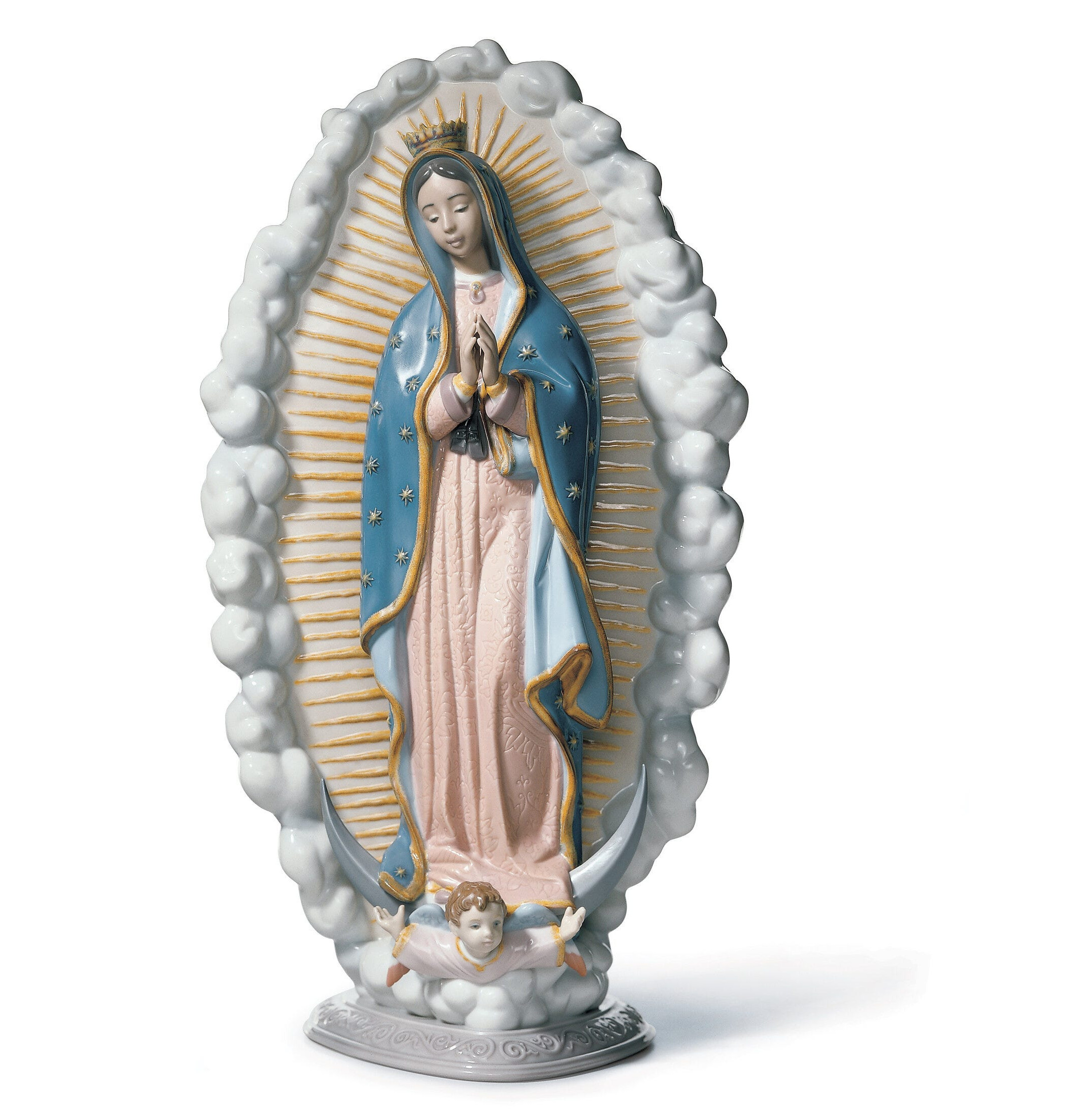 Figurka Matki Bożej z Guadalupe Figurka Matki Bożej z Guadalupe