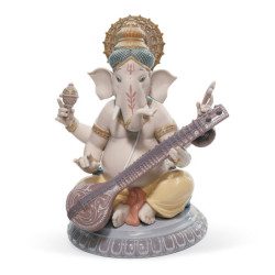 Figurka Veena Ganesha Figurka Veena Ganesha
