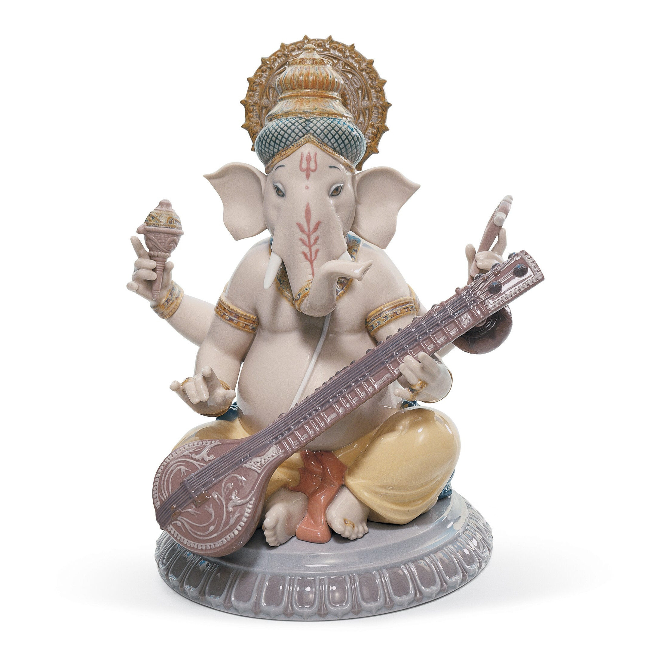Figurka Veena Ganesha Figurka Veena Ganesha
