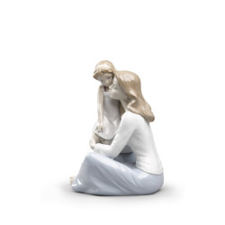 Figurka mamusi małej dziewczynki matki Figurka mamusi małej dziewczynki matki