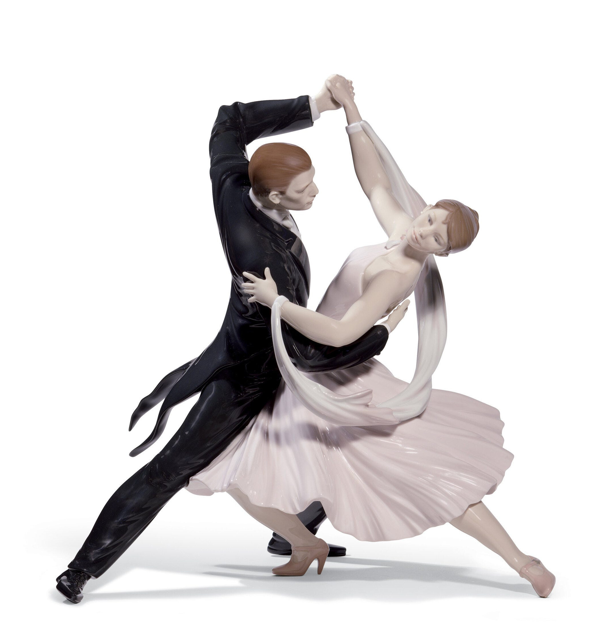 Elegancka figurka pary Foxtrot. Limitowana Elegancka figurka pary Foxtrot. Limitowana