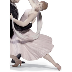 Elegancka figurka pary Foxtrot. Limitowana Elegancka figurka pary Foxtrot. Limitowana