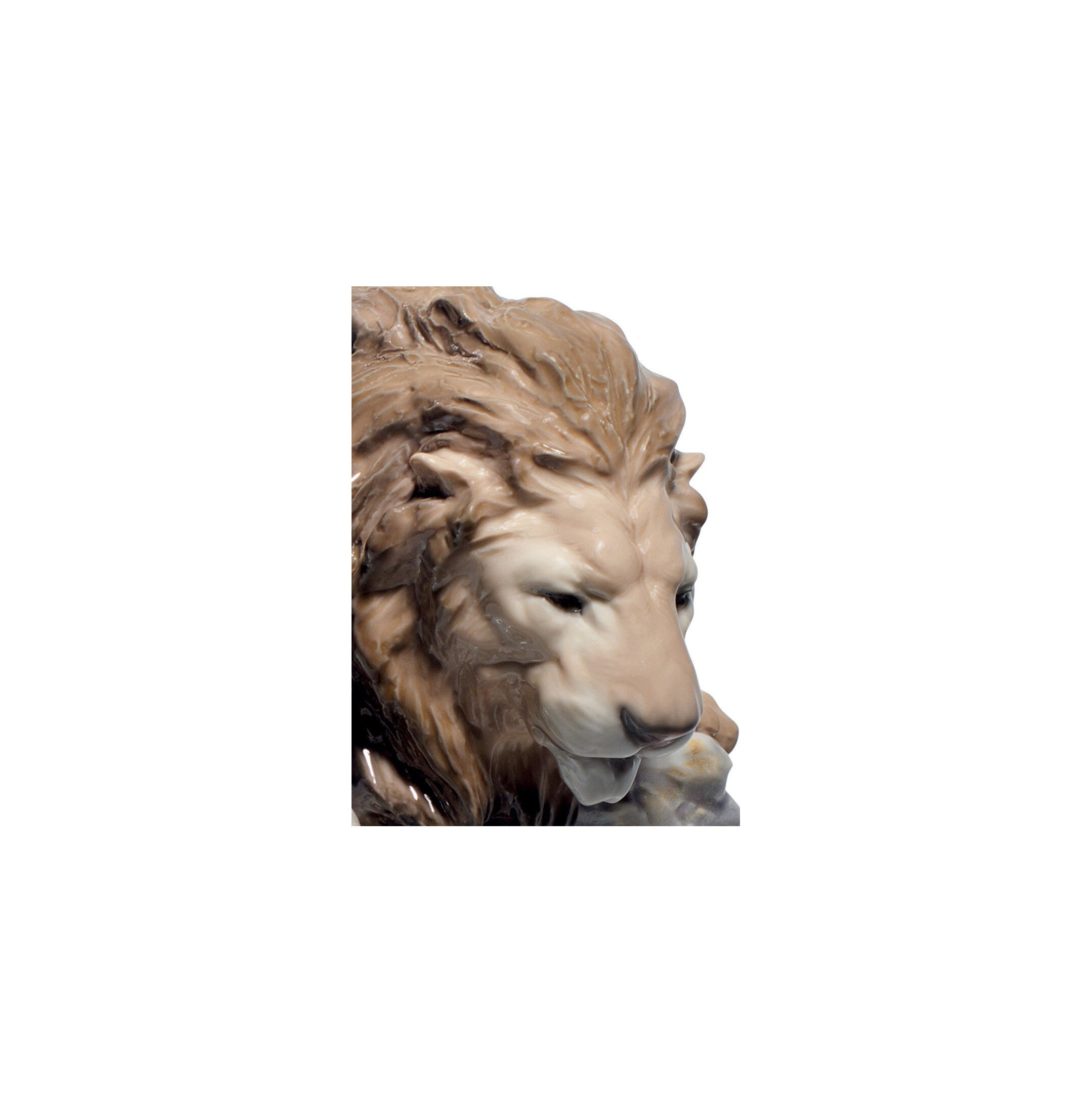 Figurka Rzucającego się Lwa Figurka Rzucającego się Lwa