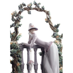 W rzeźbie kobiety z balustradą W rzeźbie kobiety z balustradą