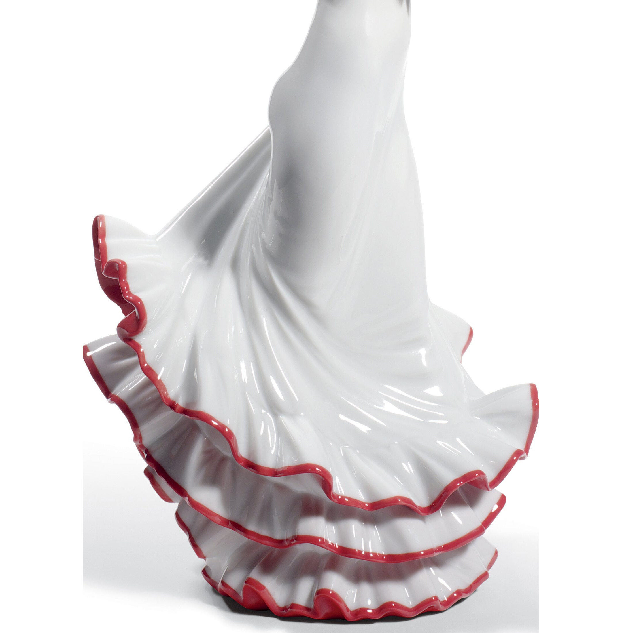 Pasja i dusza figurka kobiety flamenco. 60. rocznica. Czerwony Pasja i dusza figurka kobiety flamenco. 60. rocznica. Czerwony