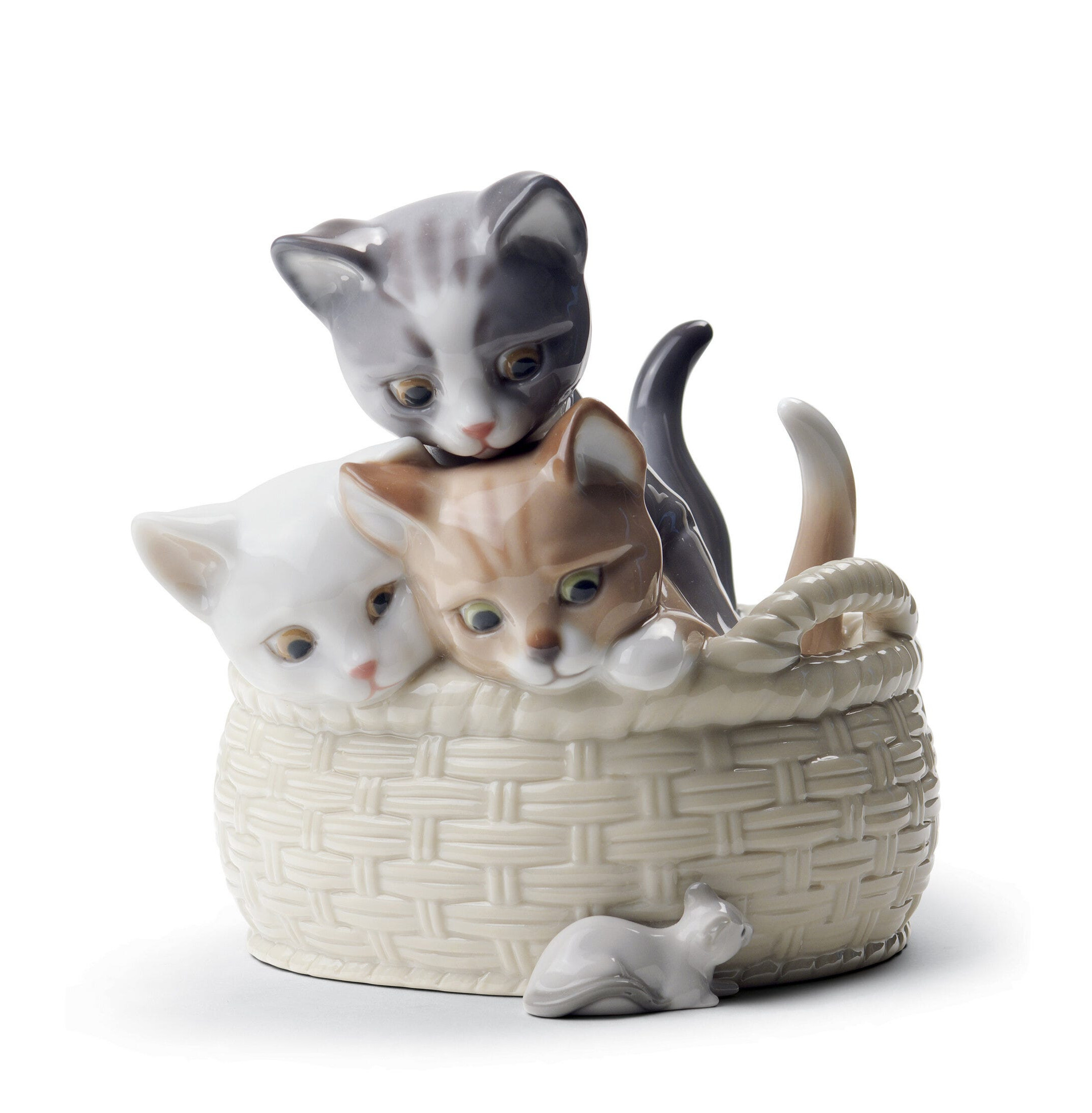 Figurka ciekawskich kociąt Figurka ciekawskich kociąt