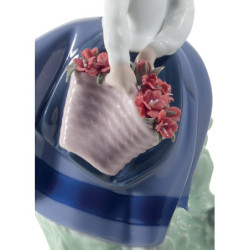 Ładna figurka Pickings Dziewczyna z goździkami Ładna figurka Pickings Dziewczyna z goździkami