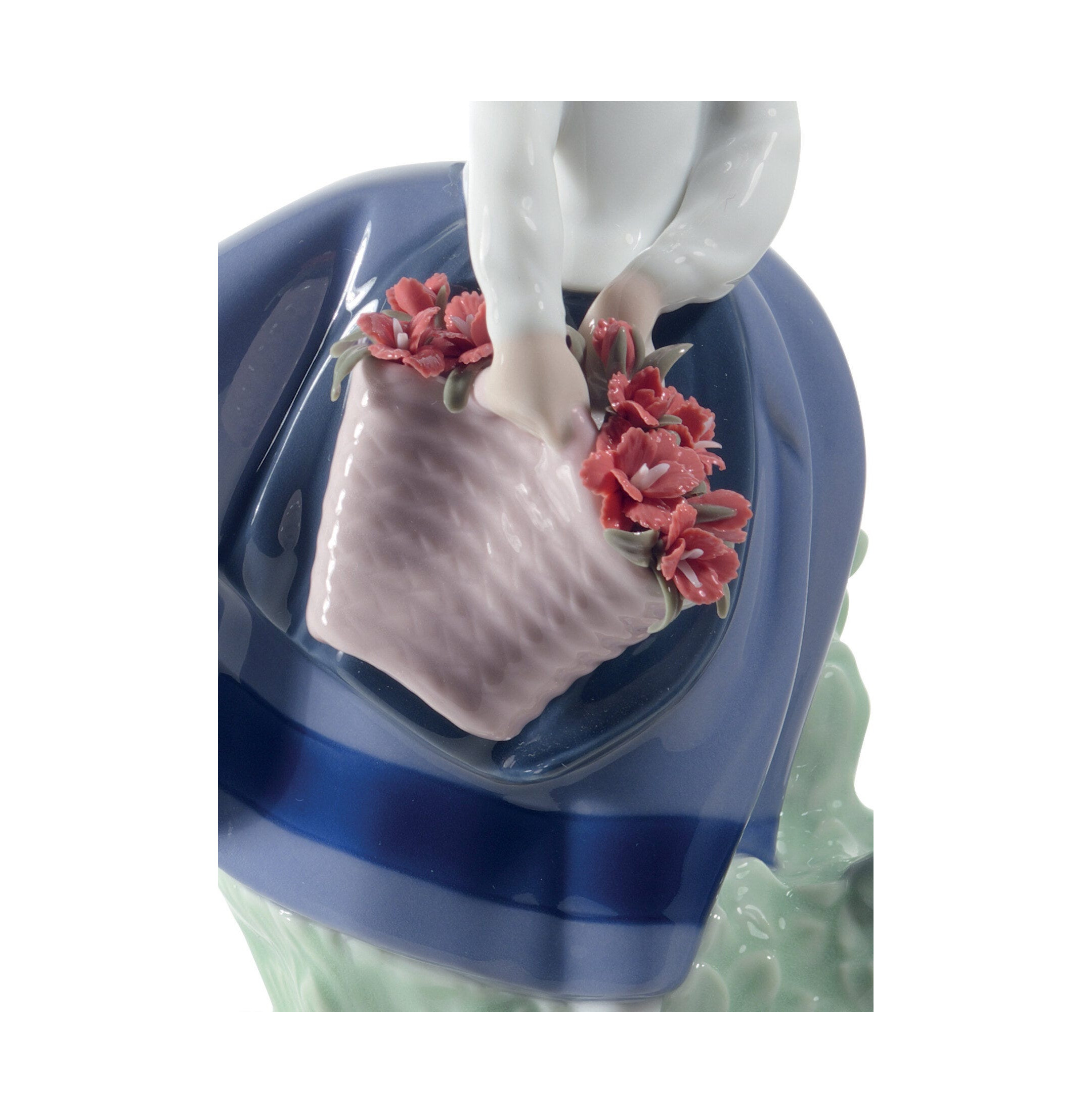 Ładna figurka Pickings Dziewczyna z goździkami Ładna figurka Pickings Dziewczyna z goździkami