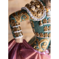 Rzeźba człowieka Matadora. Zielony strój. Limitowana Rzeźba człowieka Matadora. Zielony strój. Limitowana