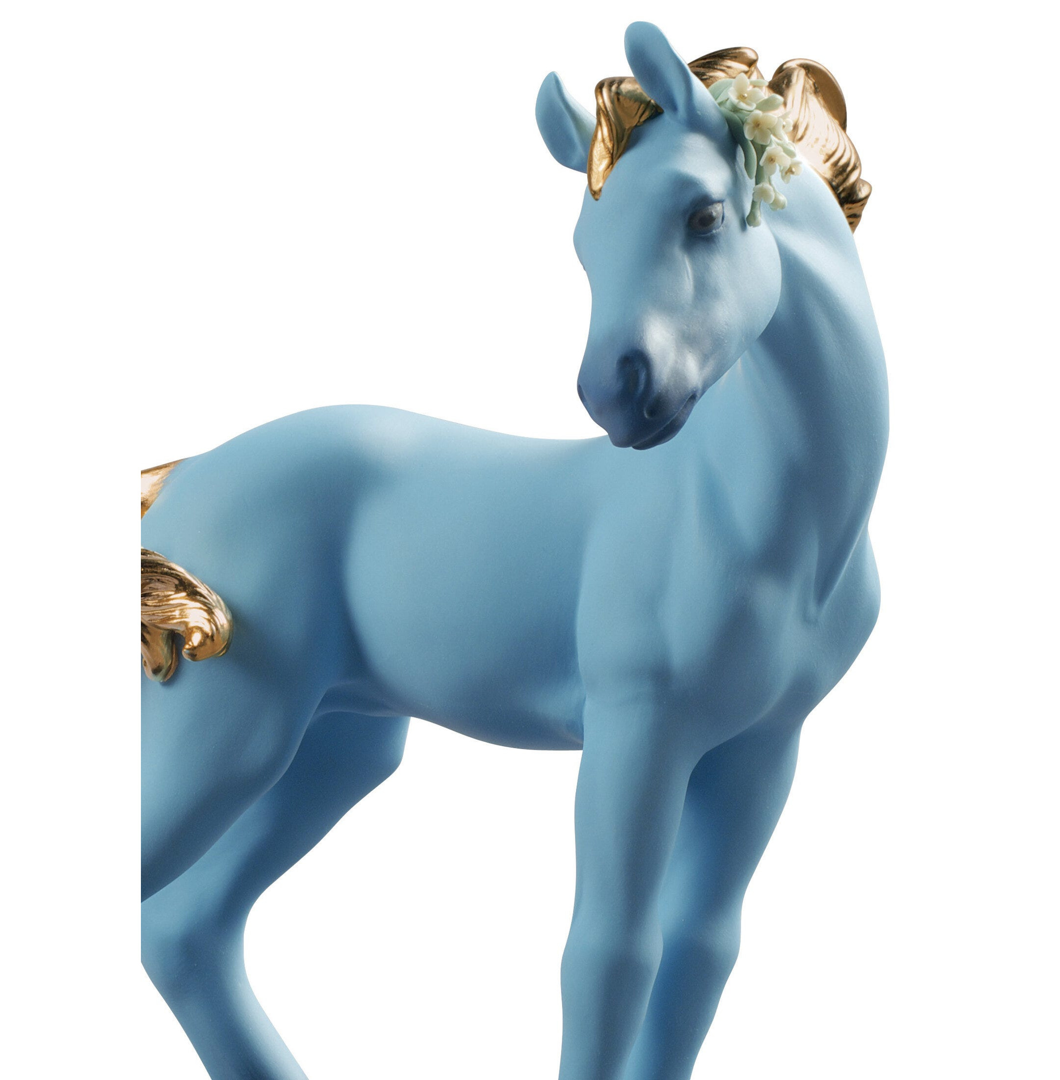 Figurka konia. Niebieski. Limitowana Figurka konia. Niebieski. Limitowana