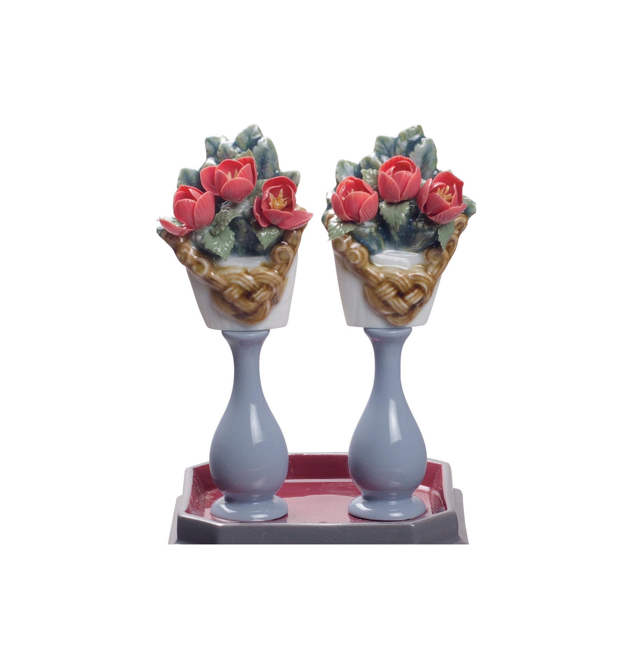 Stoły na słodycze i figurkę kwiaty brzoskwini Stoły na słodycze i figurkę kwiaty brzoskwini