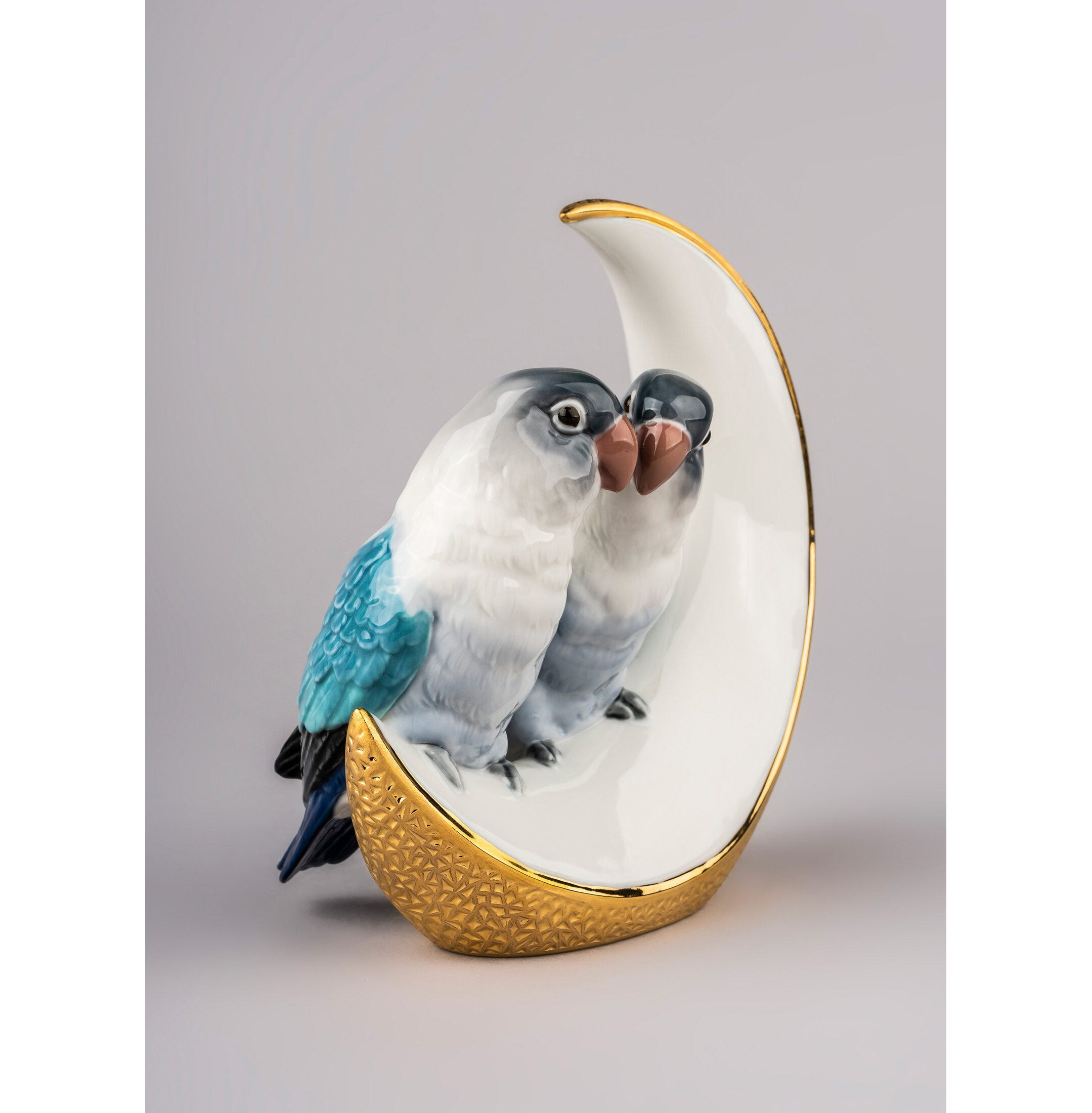 Poleć mi na figurkę Księżycowych Ptaków. Złoty połysk Poleć mi na figurkę Księżycowych Ptaków. Złoty połysk