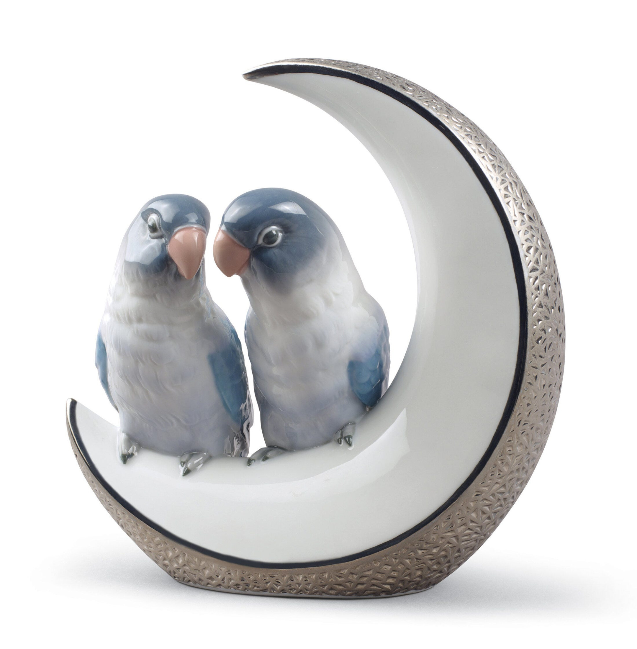 Poleć mi na figurkę Księżycowych Ptaków. Srebrny połysk Poleć mi na figurkę Księżycowych Ptaków. Srebrny połysk