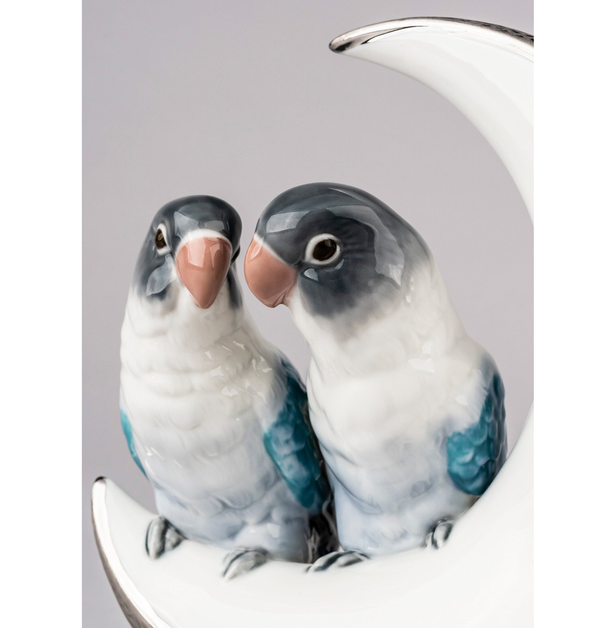 Poleć mi na figurkę Księżycowych Ptaków. Srebrny połysk Poleć mi na figurkę Księżycowych Ptaków. Srebrny połysk