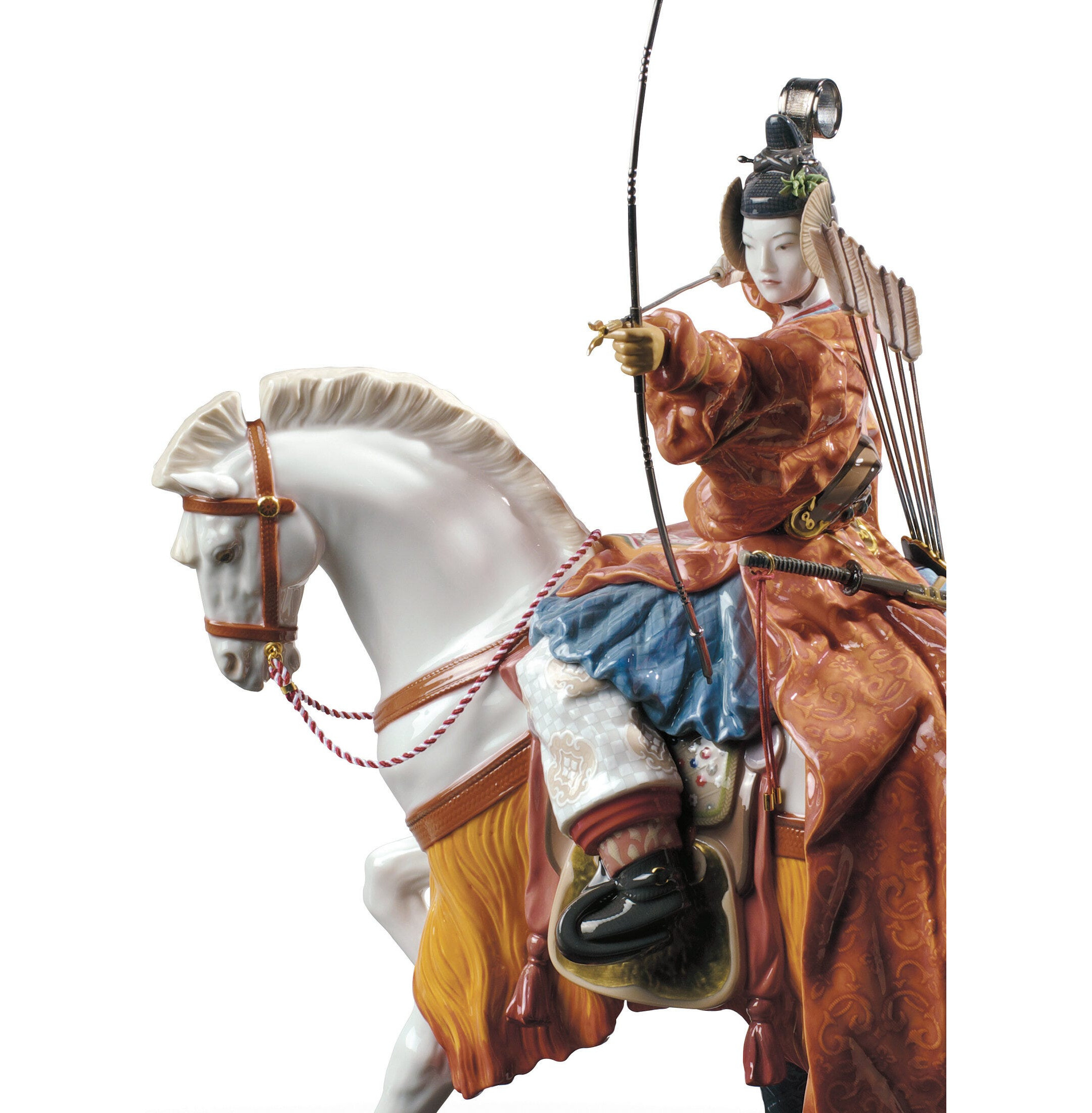 Rzeźba łucznika Yabusame. Limitowana Rzeźba łucznika Yabusame. Limitowana