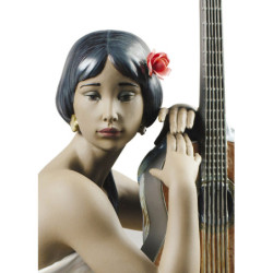 Figurka kobiety piosenkarza flamenco Figurka kobiety piosenkarza flamenco