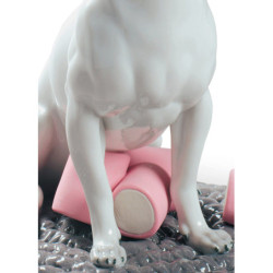 Chihuahua z figurką psa Marshmallow Chihuahua z figurką psa Marshmallow