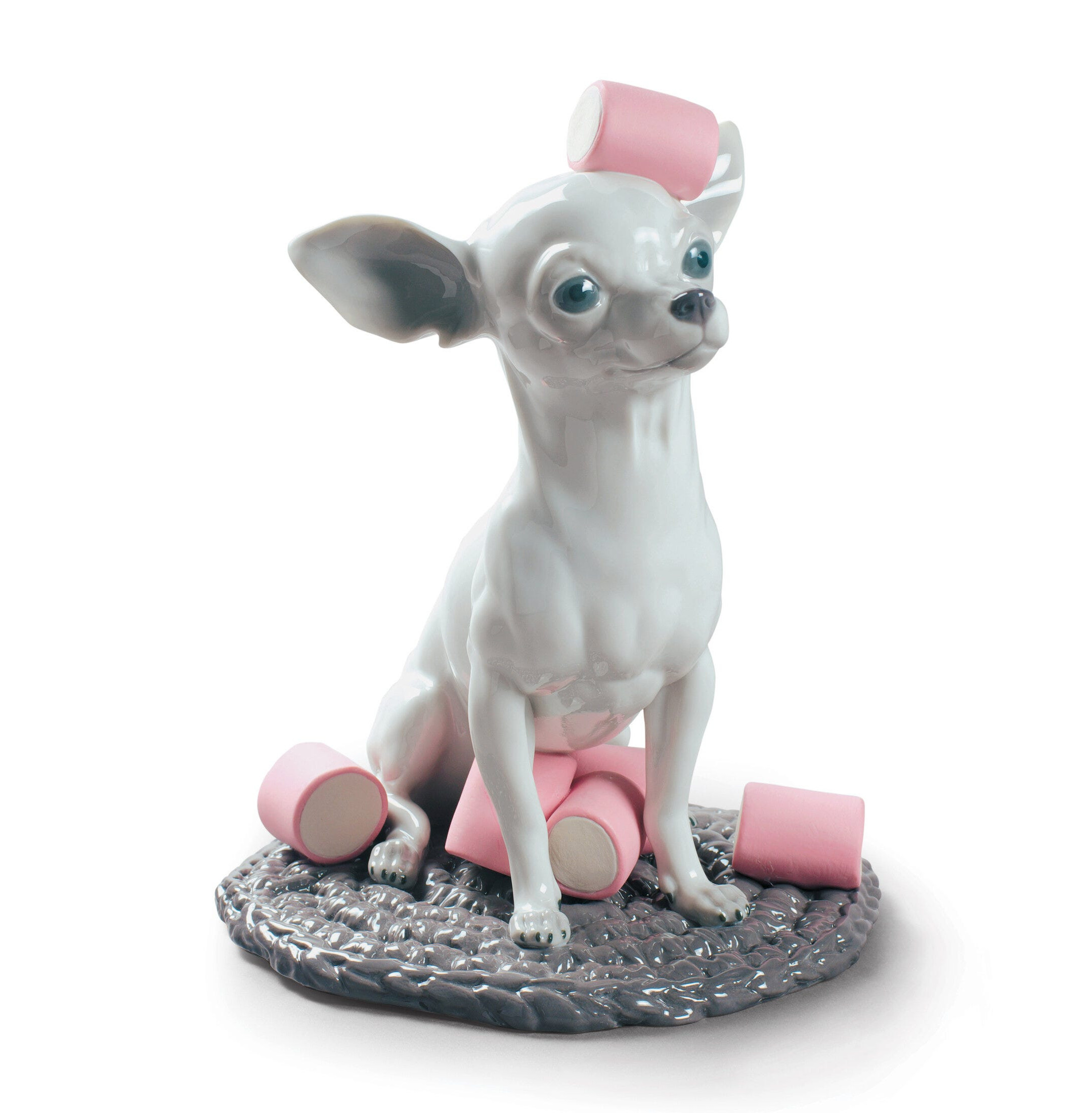 Chihuahua z figurką psa Marshmallow Chihuahua z figurką psa Marshmallow