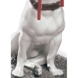 Jack Russell z figurką psa z lukrecji Jack Russell z figurką psa z lukrecji