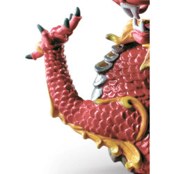 Majestatyczny smok rzeźba Majestatyczny smok rzeźba