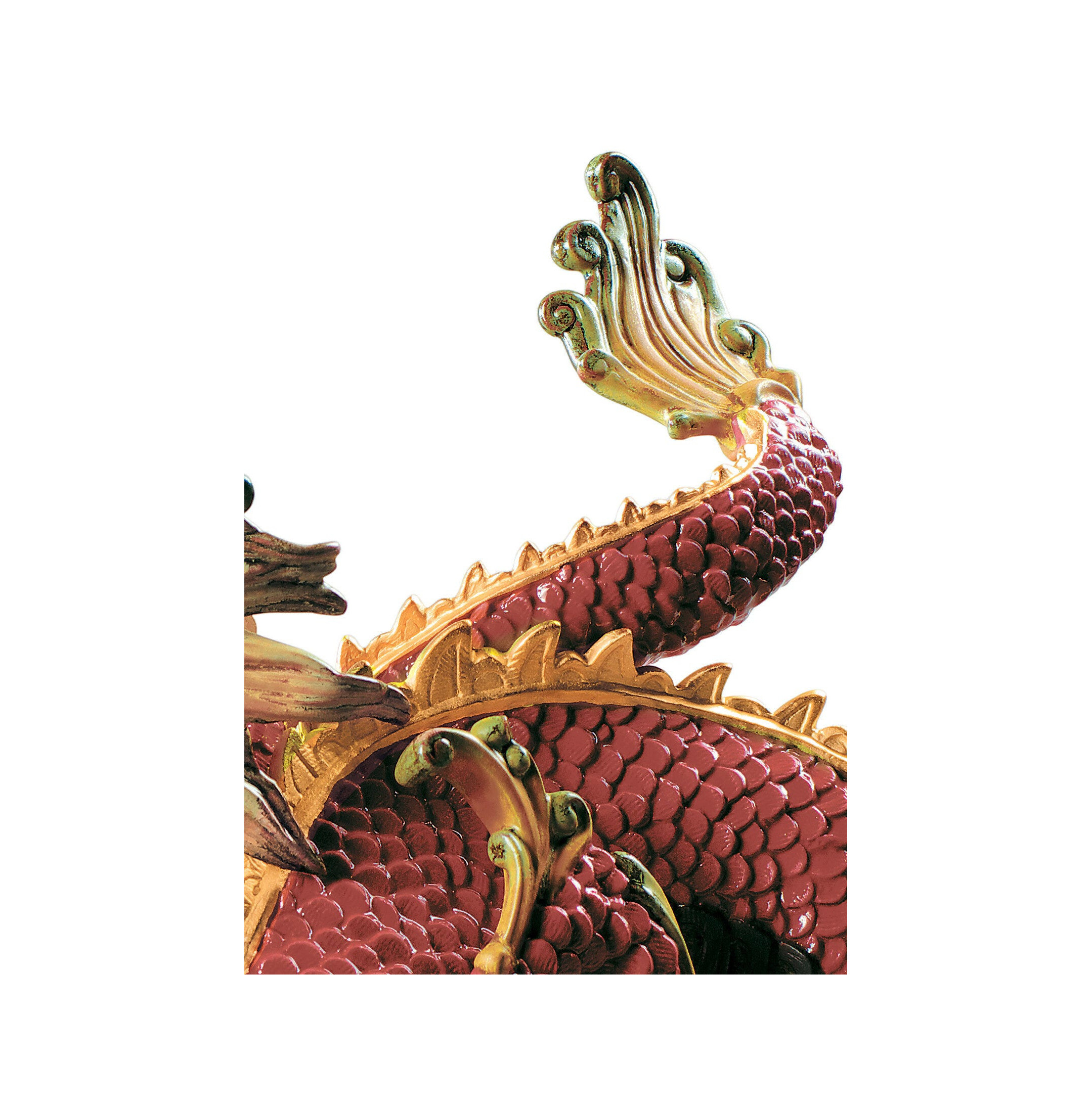 Majestatyczny smok rzeźba Majestatyczny smok rzeźba