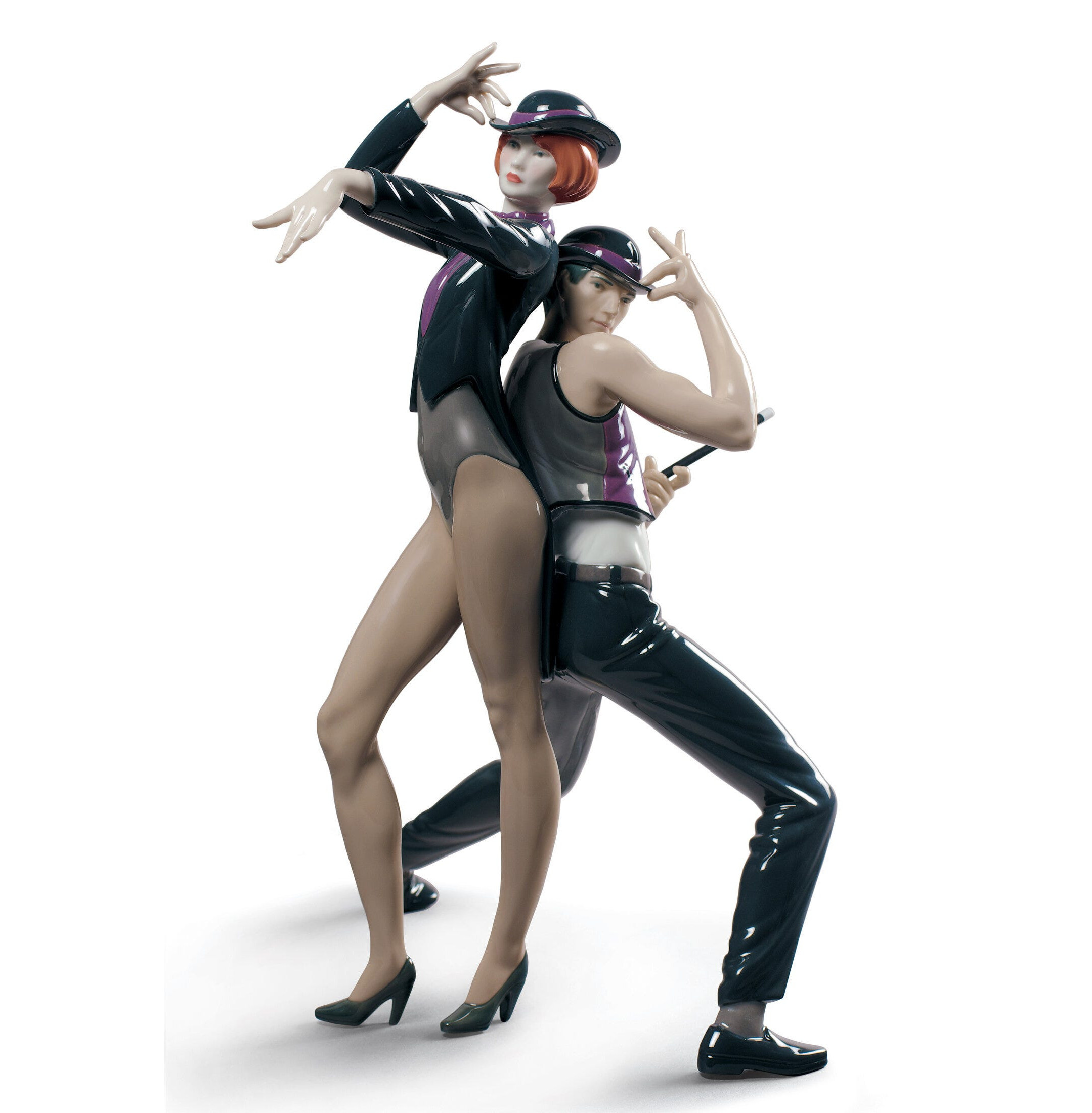 Cała ta figurka pary tańczącej jazz Cała ta figurka pary tańczącej jazz