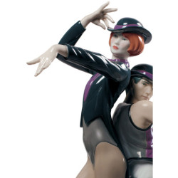 Cała ta figurka pary tańczącej jazz Cała ta figurka pary tańczącej jazz