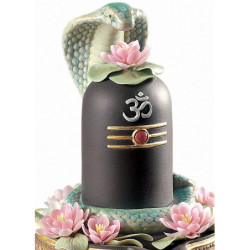 Figurka Lingam. Złoty połysk Figurka Lingam. Złoty połysk