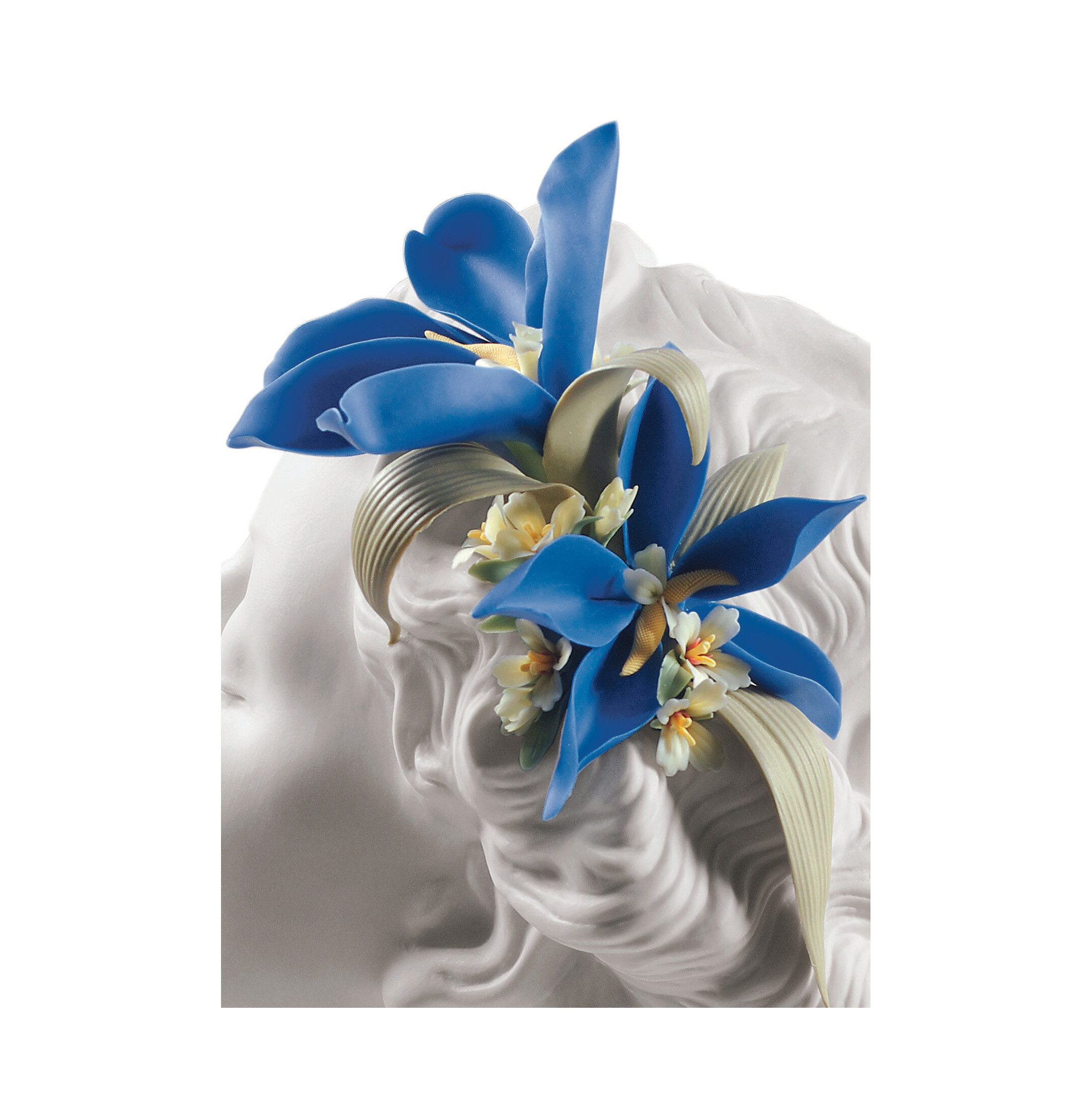 Stokrotka z kwiatami kobieta biust Stokrotka z kwiatami kobieta biust