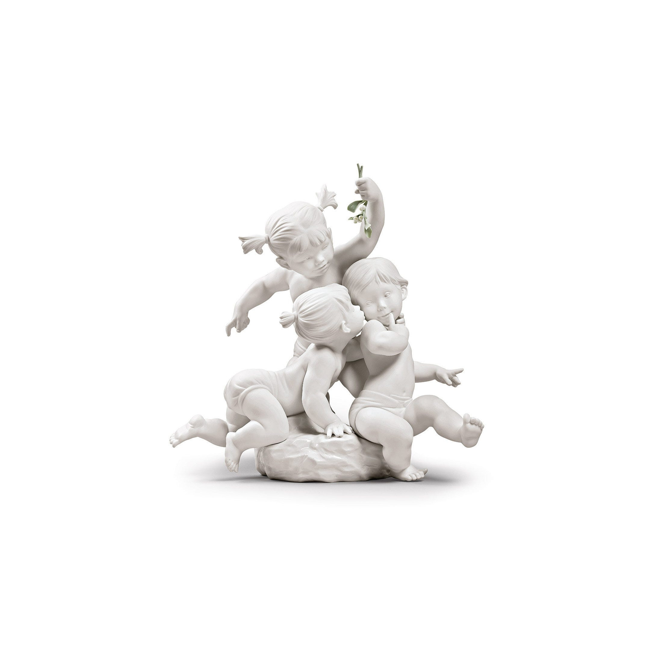 Pocałunek pod jemiołą Figurka dzieci Pocałunek pod jemiołą Figurka dzieci