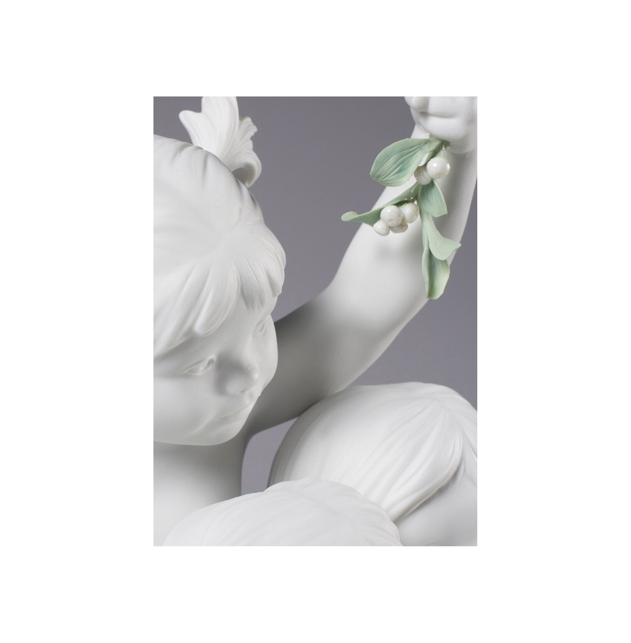 Pocałunek pod jemiołą Figurka dzieci Pocałunek pod jemiołą Figurka dzieci