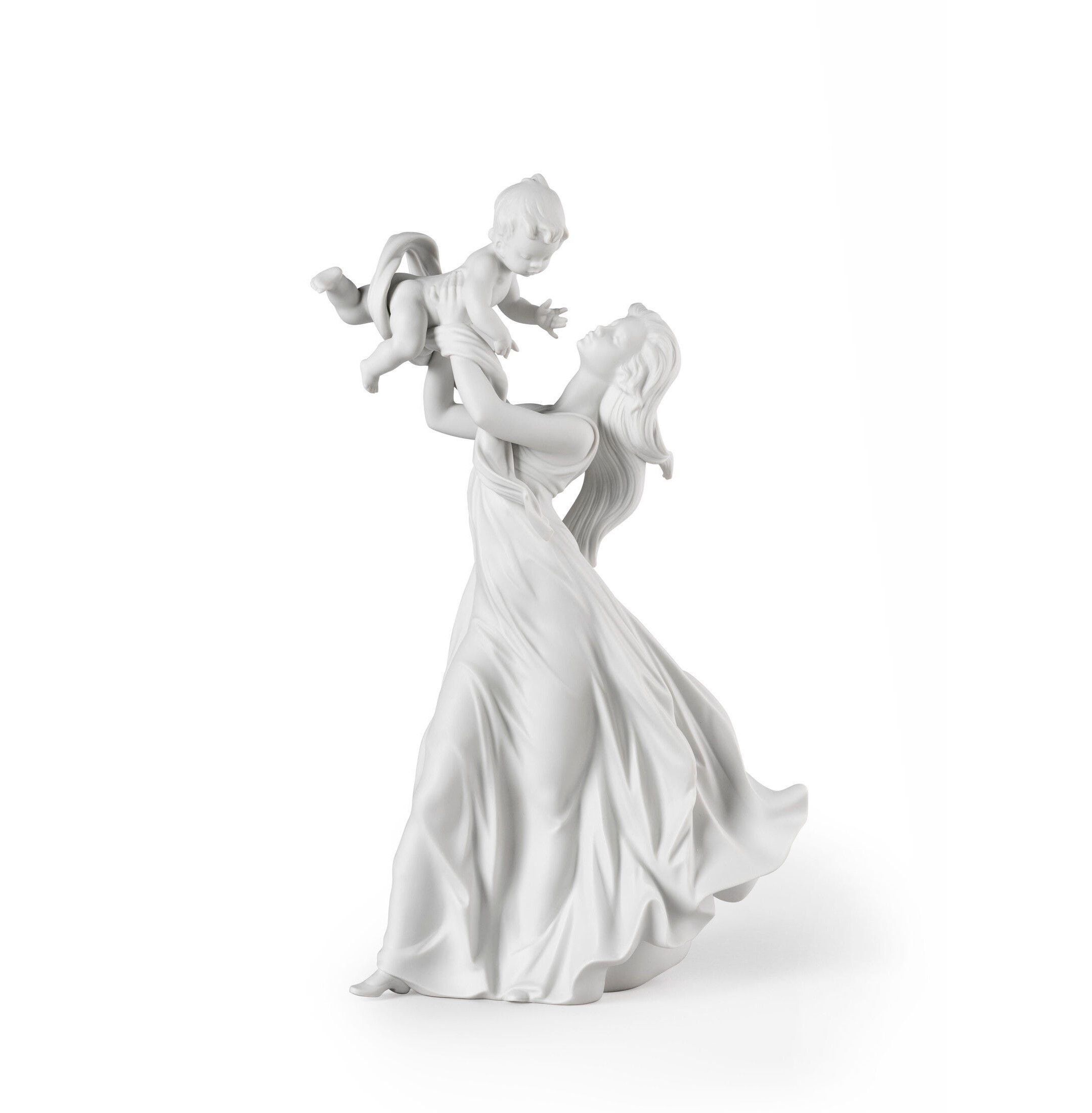 Figurka mojej małej kochanej mamy. Matowa biel Figurka mojej małej kochanej mamy. Matowa biel